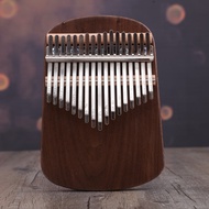 【YF】 17 Keys Koa Kalimba Wood Board Kalimba Thumb Marimba with Instruction Instrument
