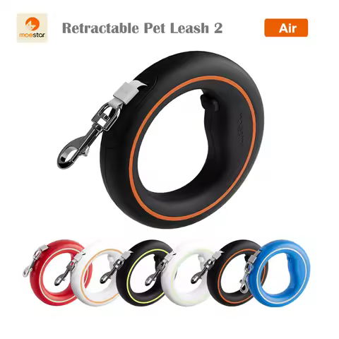 Newest MOESTAR Retractable Pet Leash 2 Air 190g Dog Traction Rope 3M Length for Max 30KG Pet Withsta