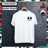 100% PREMIUM COTTON MARSHMELLO Cotton Tshirt T Shirt Streetwear Tee Top Men Women Unisex Baju Lelaki