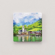 Pintoo Magnetic Puzzle - Peaceful Wolfgangsee Lake D1265