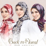 TUDUNG BAWAL CHIFFON PRINTED BAWAL ANTI KEDUT BAWAL FLORAL BAWAL PRINTED BAWAL FAREHA BAK SE 10.0 EX