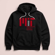 MIT Massachusetts Institute of Technology US Unisex Sweater Fleece Black Black Cloth
