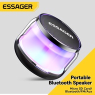 Essager Portable Bluetooth Memory card Speaker Super Bass Mini Bluetooth Speaker Multicolored Light Portable Bluetooth Speaker