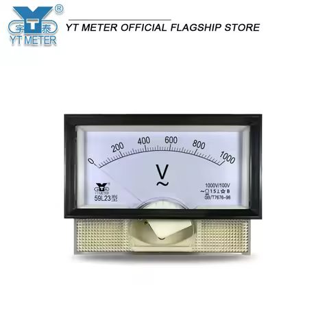 59l23 Intermediate frequency voltmeter 1000v/100V 2500V 3000V Pointer ac1000hz 59L19