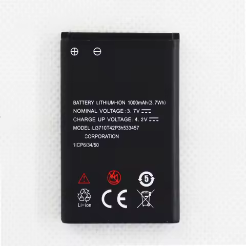 2022 Year 1000mAh Li3710T42P3h533457 BatteryFor ZTE Batterie Accumulator AKKU Mobile Phone Replaceme