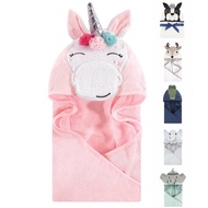 Hudson Baby 純棉嬰幼兒童動物造型連帽浴巾