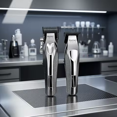Kemei Hair Trimmer Professional Hair Clipper Electric Haircut Machine Rechargeable Hair Clipper 0 MM