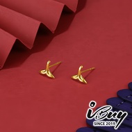 IBUY 999 Gold Mermaid Tail Ear Acupuncture 1.37G 24K (999) / 999人鱼尾耳针