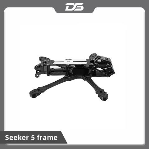 DeepSpace SEEKER5 5inch DC/XL Carbon Fiber Frame Kit O4PRO Version Freestyle Long Range Frame for RC