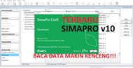 Flashdisk Software SimaPro 10 terbaru Full Permanen Developer Full Database Premium Version Lisensi