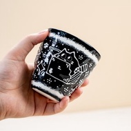 古怪的黑貓水杯，有趣的Kitty卡通風格3D手工藝術杯