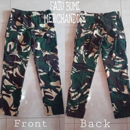 HIJAU Alvin pants | Punk pants | Long cargo Pants | Green army pants | TNI army camouflage