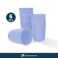 HVC 18pcs Set Kenduri Berkualiti Tinggi/ Set Pesta Warna Pas 18pcs/ Set Pinggan Cawan Mangkuk Plasti