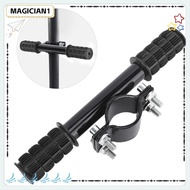 MAGICIAN Safety Handlebar, Black/Red Nonslip Children Handle Grip, Durable Adjustable Electric Scoot
