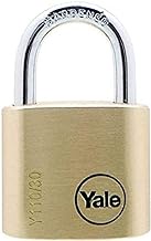 Yale Y110/30/117/1 Brass Padlock C/W 3 Keys