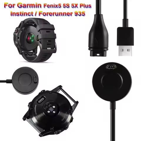 Magnetic Charging Cable Dock Watch Fast Charger For Garmin Fenix 5 5s 5x Plus Instinct