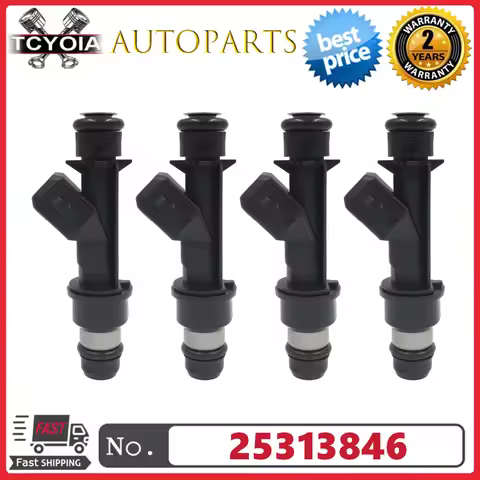 4pcs/lot 25313846 Fuel Injectors FOR OPEL Vauxhall Astra Combo Meriva Vectra Zafira Z14XE Z16XE Y16Y