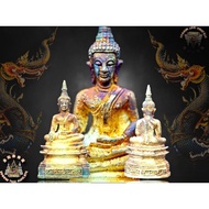 Luang Phor Phra Sai/老挝佛祖/人缘佛祖/泰国佛牌/圣物/佛教/44/super rianbow/rianbow face/金水印