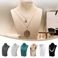NARCISSUS13A0E Jewelry Collection Rack, Velvet Portrait Necklaces Easel Showcase, Holder Shelf Manne