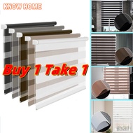 【Buy 1 Take 1】know home curtain kurtina blinds for window sunshade roller blinds curtain Duo Roller 