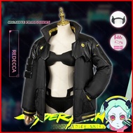 Cyberpunk Edgerunners Rebecca Cosplay Jacket - Anime Party Wear