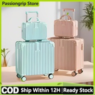 18inch Luggage Bag Travel Percuma Koper Ringan 14 Inci 7kg - Koper Kabin Roda 360° 登机箱