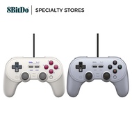 8BitDo Pro 2 Wired Game Controller – Hall Effect Joysticks, Mechanical Buttons, Dual Back Paddles fo
