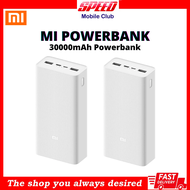 MI 30000mAh POWERBANK PB3018ZM | 3 USB Type C 18W Fast Charging Portable Mi Powerbank | Brand New With Warranty