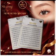 Muse X119 Eyelashes - MUSE X119 Lower Eyelash Cluster Eyelashes Natural Soft Light Easy to Apply | L