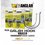 ANGLAR WIDE GAP J-TYPE INLINE CIRCLE GALAH HOOKS 4215