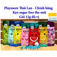(expiry Date 11/2024) Genuine sugar-free Thai Playmore candy PACKAGE 12g of all flavors.
