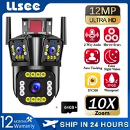 LLSEE 🔥 IPC360 🔥 Wireless WiFi CCTV camera/three lens 12MP 1080P wireless WiFi CCTV camera with mo