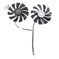 New 1 Pair Graphics Card Fan 85Mm Ha9010H12F-Z 4Pin Cooler Fan Replacement For Msi Gtx 1060 Oc 6G Gt