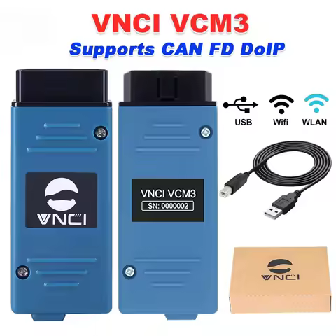 VNCI Car Diagnostic Scanner VNCI VCM3 for Ford Mazda Support DoIP CAN FD Compatible with Ford Mazda 