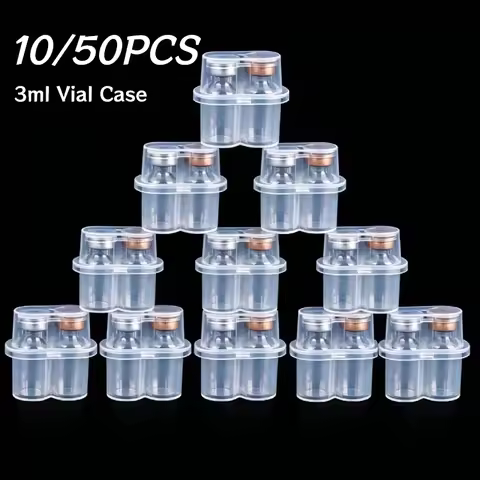 Box Storage Peptide 10-50PCS Peptide Storage Box 3ml Vial Case Peptide Storage Case 10ml Peptide Con