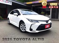 2021年豐田 ALTIS 白 1.8 低里程~CD、USB/MP3、方向盤多功能鍵、TCS