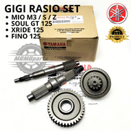 ORIGINAL PAKET GEAR GIGI RASIO GARDAN CVT ASSY SET KOMPLIT GIR AS PULLY RODA YAMAHA 2PH MIO M3 S Z S