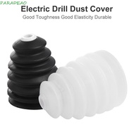 PARADEAO Electric Drill Dust Cover Collecting Ash Bowl Rubber Band Drill Bit Cover Power Tool Accessories Power Tool Parts Hole Opener Drill Dust Collector