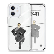 Hanging Cat Phone Case For Xiaomi 15T Pro 14T 13T 12T 12 11 Lite Poco F7 X7 M7 M6 X4 4G 5G Clear Cov