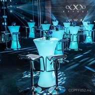 Small Waist led Bar High Table ktv Luminous Loose Table High Table Bar Chair Table Bar Table Waterpr