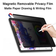 Detachable Magnetic Privacy Screen Protector for Surface Pro 9 8 X 7 6 5 4 3 Surface Go 2 3 4 2023 Drawing Film
