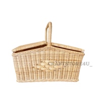BAKUL PICNIC//PICNIC BASKET//RATTAN BASKET