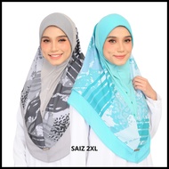 TUDUNG ALFARO TUDUNG SARUNG CHIFFON 2 LAYER 2XL TERBARU ALFARO EXCLUSIVE TUDUNG INSTANT 2 LAYER ALFA