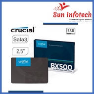 [Brand new] Crucial BX500  1TB | 2TB 3D NAND SATA 2.5-inch SSD 3 Years Local SG Warranty
