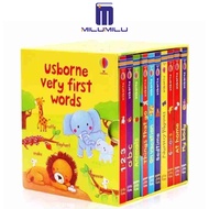 10ชิ้นUsborneต้นฉบับเด็กหนังสือยอดนิยมคำแรกหนังสือนิทานปกแข็งระบายสีกิจกรรมภาษาอังกฤษหนังสือนิทานสำห