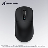 Attack Shark R6 8K Wireless Bluetooth Three Mode Mouse Lightweight PAW3950 E-sports 42000DPI Game Mo