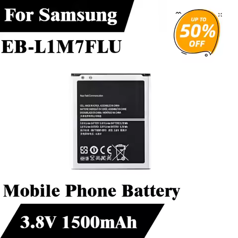 3.8V 1500mAh Mobile Phone Battery EB-L1M7FLU For Samsung Galaxy S3 Mini I8190 I8190N GT-i8200 i8200 