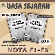 NOTA SEJARAH TINGKATAN 1 - 3 KSSM [Malay Version] #NOTA RINGKAS #MUDAH DIFAHAMI #UASA # NOTA LENGKAP