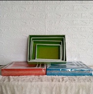 paket hemat isi 12 set sovenir kotak parcel hantaran seserahan pernikahan