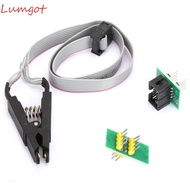 MERY SOIC8 SOP8 Flash Chip IC Test Clip, for BIOS/24/25/93 with 2 Adapter Board Flash Chip IC Test C